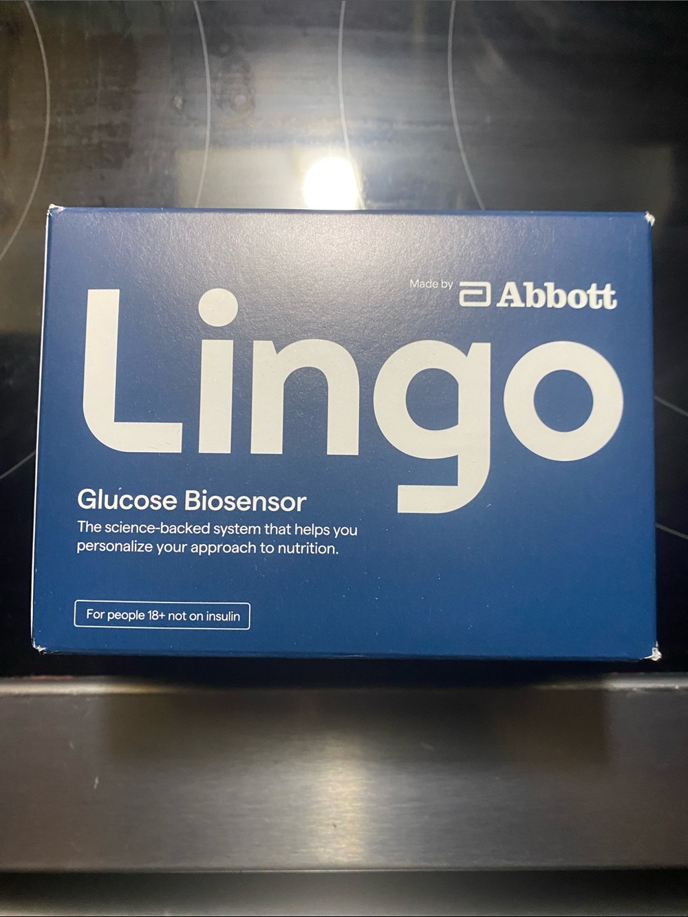 Lingo Glucose Biosensor by Abbott - Blue